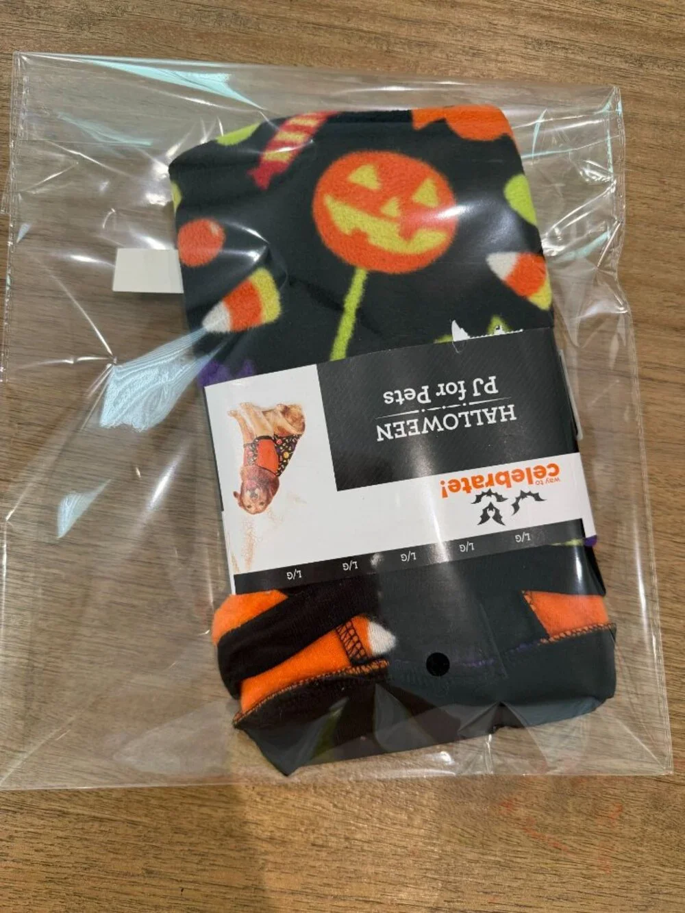 Halloween Dog Pajamas Size Large NWT Spooky Pet PJs Fits 30-55 lbs